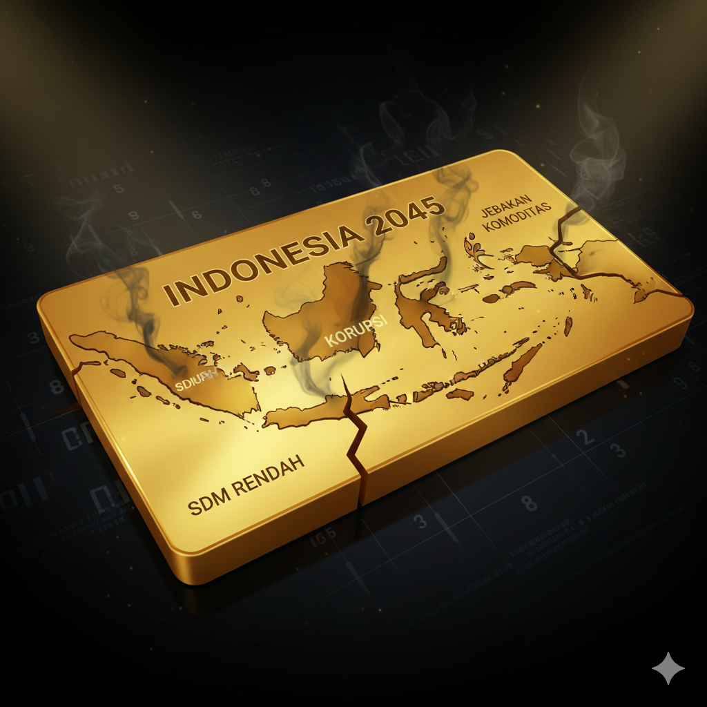 OPINI: Mimpi ‘Emas 2045’ Bisa Ambyar! 3 ‘Dosa’ Fatal Ini Wajib Dihindari.