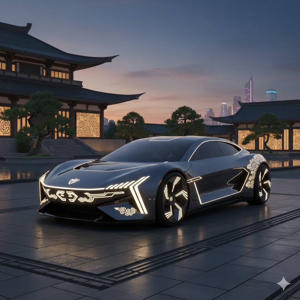 Inovasi Desain Mobil Asia: Perpaduan Futuristik dan Budaya Lokal.